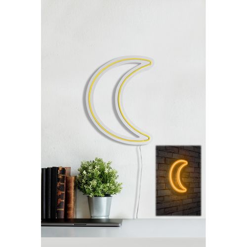 Wallity Ukrasna plastična LED rasvjeta, Crescent - Yellow slika 11