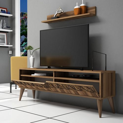 Woody Fashion TV jedinica, Line - Walnut slika 3