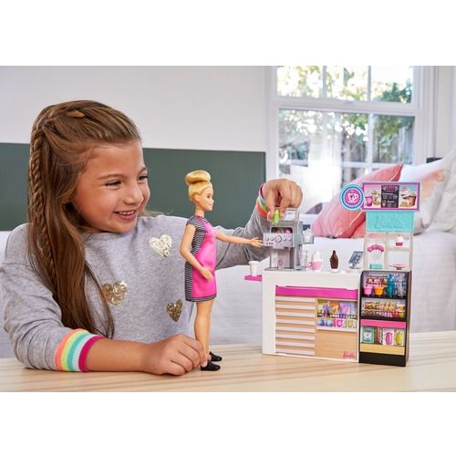 Barbie set za igru - Coffee Shop slika 5