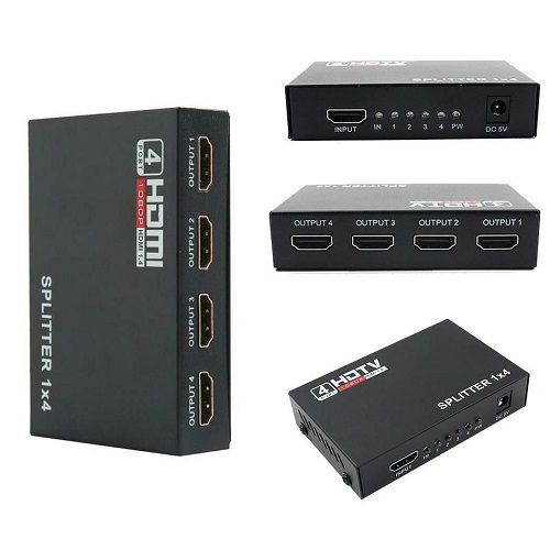 HDMI spliter 1/4 1080P 3D V1.4 aktivni slika 1