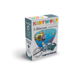 Kidywolf Set slajdova Kidystories za dječiji projektor - Adventure, 3kom 