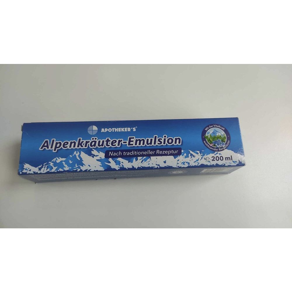 Emulzija s Alpskim Travama Apothekers 200ml slika 1