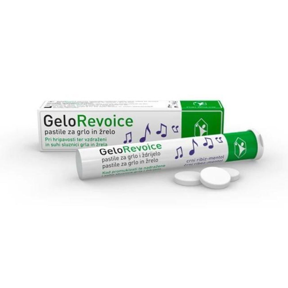 GeloRevoice Pastile Crna Ribizla - Menta A 20 slika 1