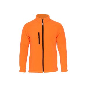XGB3 Flis muški duks na kopčanje Loki Thermo FULL Zip, Orange
