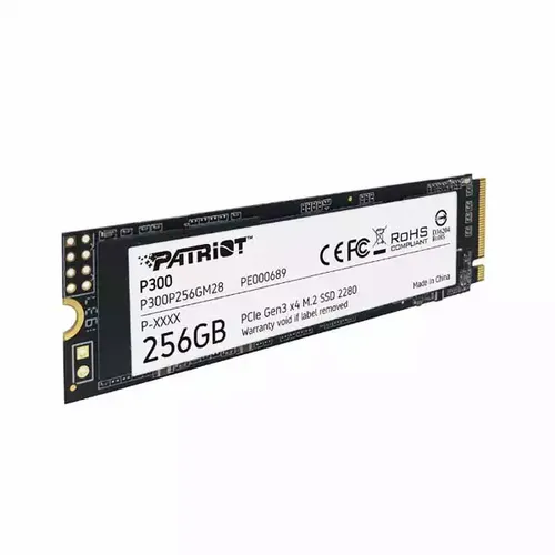 SSD M.2 NVMe 256GB Patriot P300 1700MBs/1100MBs P300P256GM28 slika 4