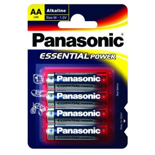 Panasonic alkalna baterija AA LR6E, blister pakiranje, 4 komada slika 2