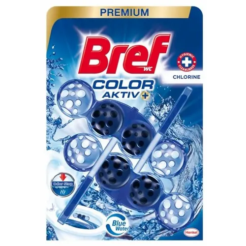 Bref WC osveživač Blue Aktiv Chlorine 2x50g  slika 1