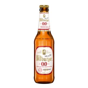 Bitburger bezalkoholno pivo flaša 0% 330ml
