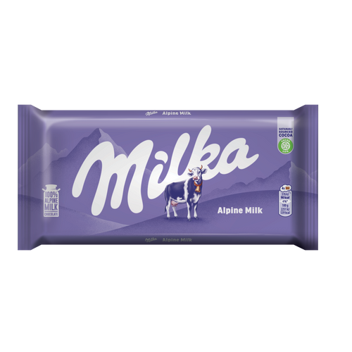 Milka čokolada alpine milk 80 g slika 1