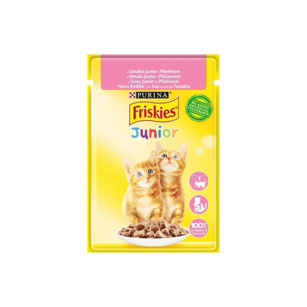 Friskies Junior Cat piletina u umaku 85 g slika 1