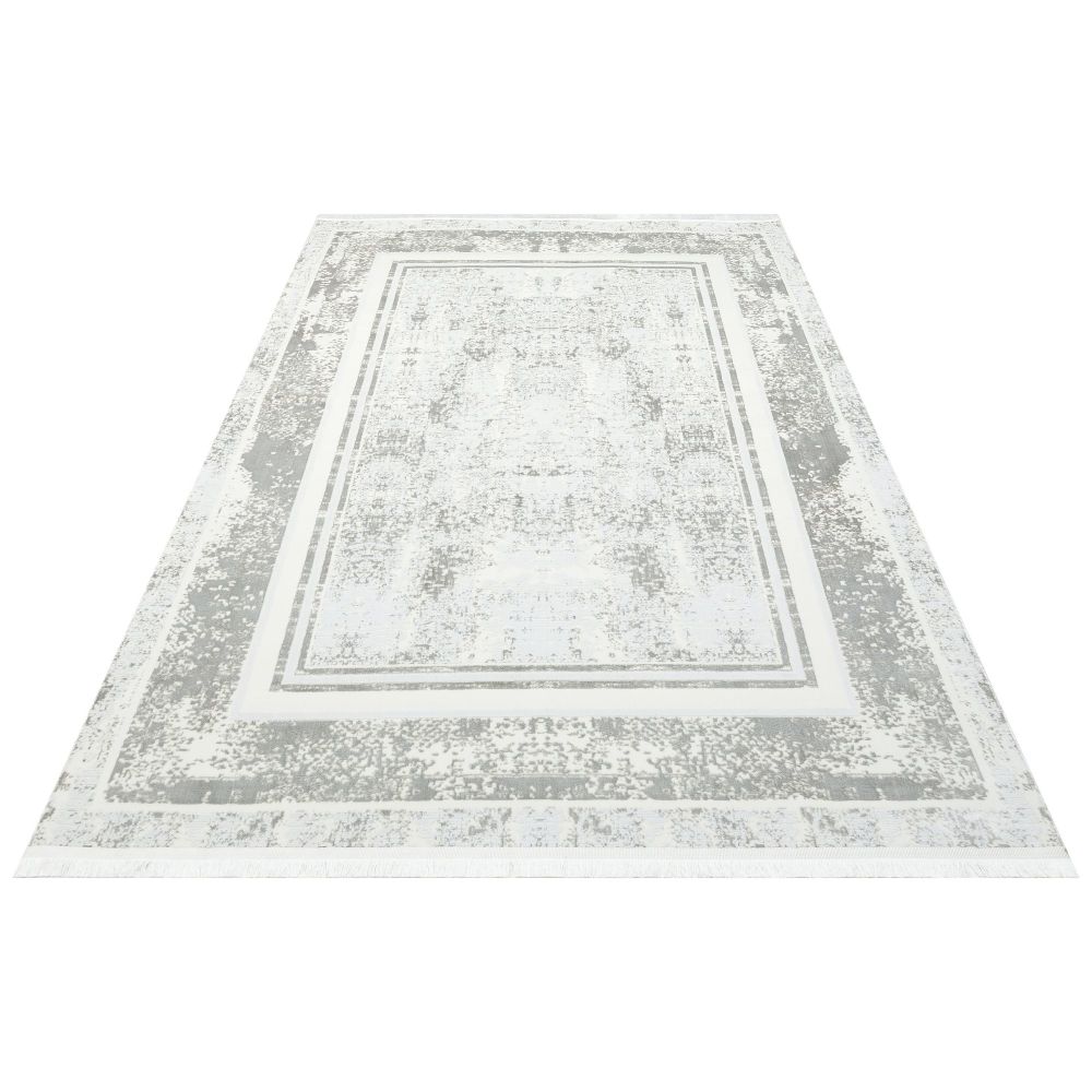 St 17 - Sivi Xw Sivi Tepih za Hol (100 x 200 cm) slika 1