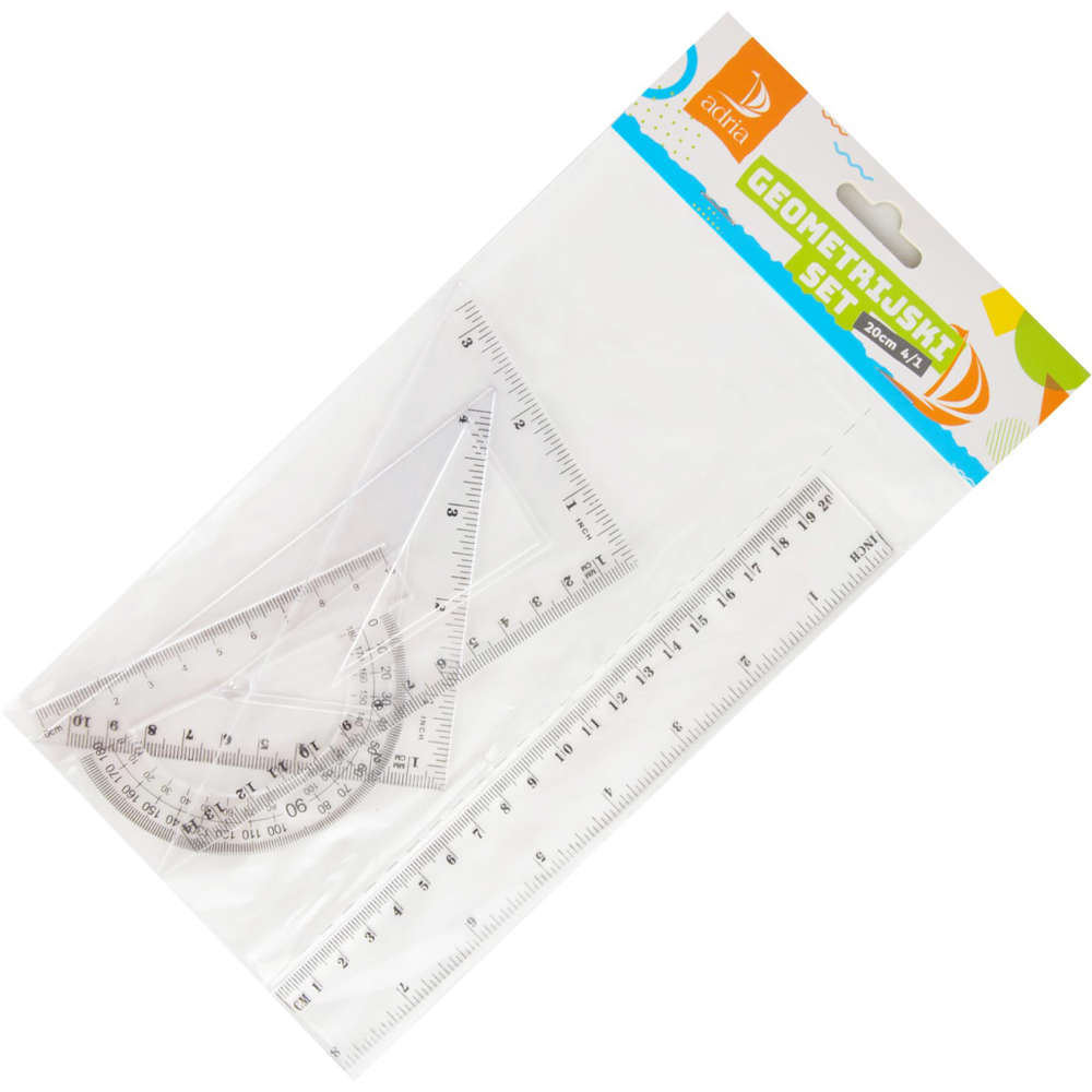 Adria 2025 Geometrijski Set 20cm 4/1 slika 1