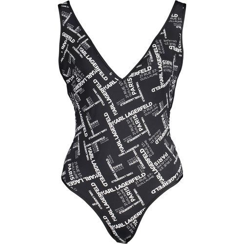 KARL LAGERFELD BEACHWEAR SWIMSUIT WOMAN BLACK slika 1