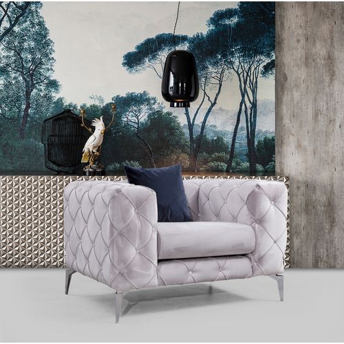 Atelier Del Sofa Como - Light Grey Light Grey Wing Chair slika 4