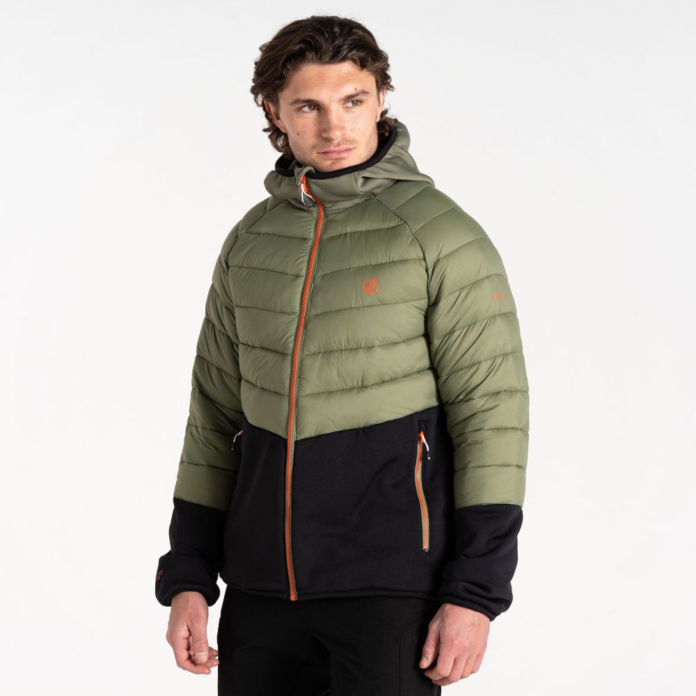 Dare2B Muška jakna Torrek Mountain Hybrid, Olivine Green slika 4