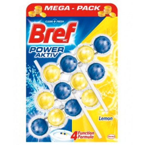 Bref  toilet cleaner Power-Aktiv Lemon 3x50g za čišćenje slika 1