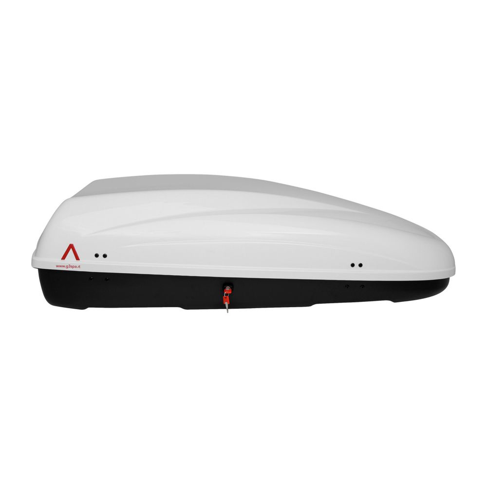 KOFER ZA KROVNI NOSAČ G3 HELIOS 400 BIJELI/330L 144X86X37,5cm slika 1