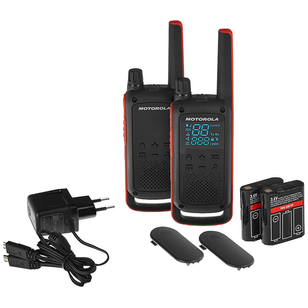 Motorola Walkie Talkie, domet 10 km, 16 kanala - TLKR T82  slika 6