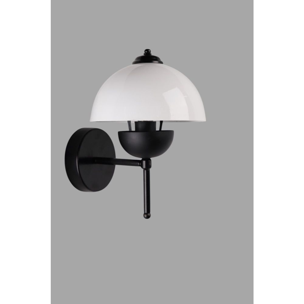 Opviq Zidna lampa 028, bijela, crna slika 3
