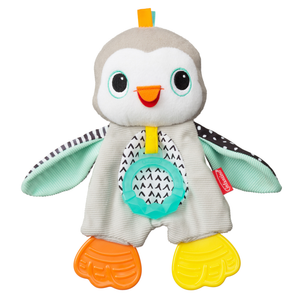 Infantino 316329 Baby plišana igračka Cuddly Teether - Pingvin