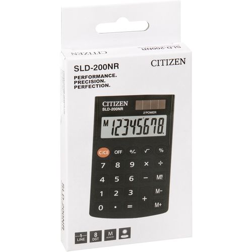 Kalkulator Citizen SLD 200,džepni 8 cifara slika 3
