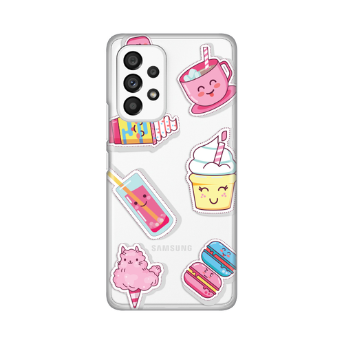 Torbica Silikonska Print Skin za Samsung A536B Galaxy A53 5G Ice cream slika 1