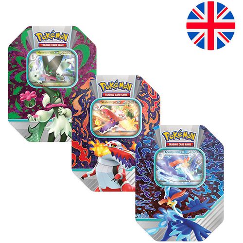 English Pokemon collectible card game tin slika 1
