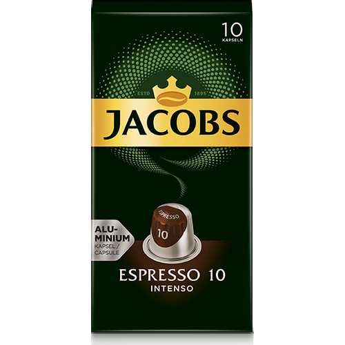 Jacobs  kapsule  Nespresso kompatibilne  Espresso Intenso 10, 10kom slika 1