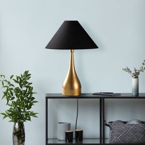Luna - 15272 Zlatna i Crna Stolna Lampa