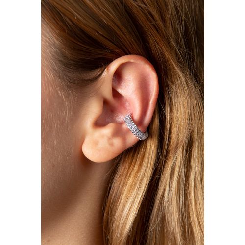 Heliophilia Naušnica za hrskavicu uha, Boja srebra, CKP9692 slika 2