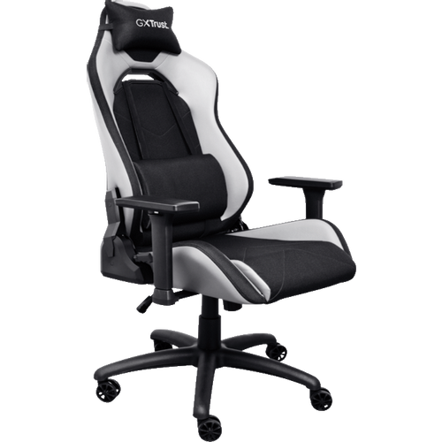 Trust GXT 714W gaming stolica RUYA, bijela, udobna, podesiv ergonomska, eko materijal slika 5