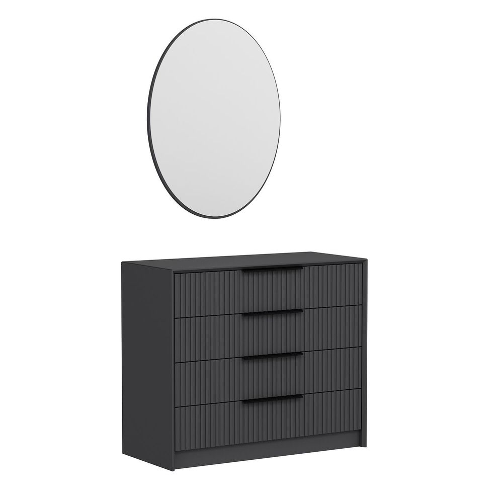 Kale Luxe - Komoda 4801 Antracit slika 4