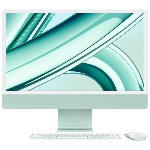 Apple iMac 24 M3 (MQRN3ZE/A) zeleni all-in-one 23.5" 4.5K Apple Octa Core M3 8GB 256GB SSD macOS slika 1