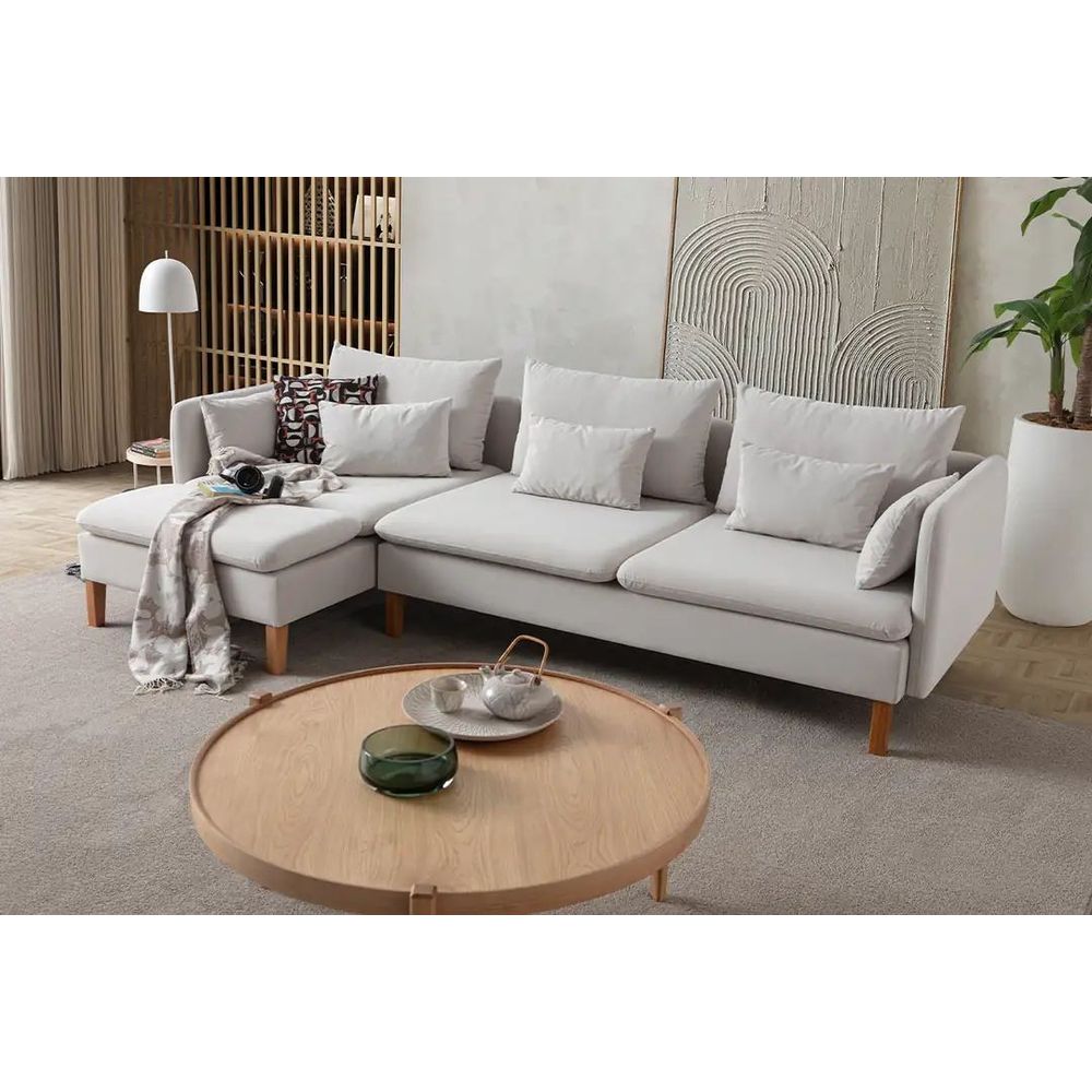 Ugaona Sofa Flexy Relax - boja: krem slika 4