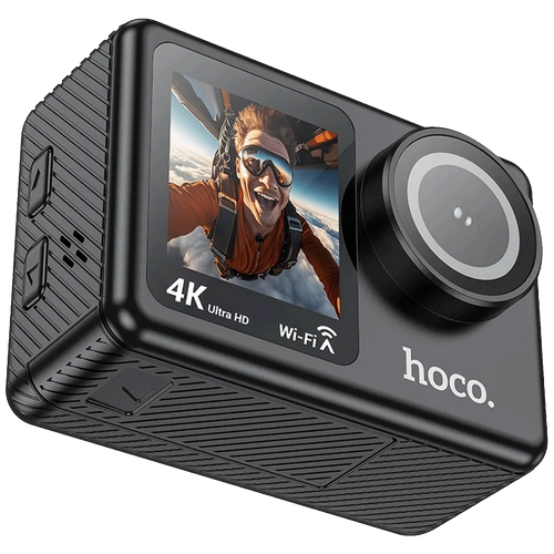 hoco. Sportska kamera, 1.3"/ 2" IPS LCD, 4K UHD, WiFi, microSD - DV101 slika 2