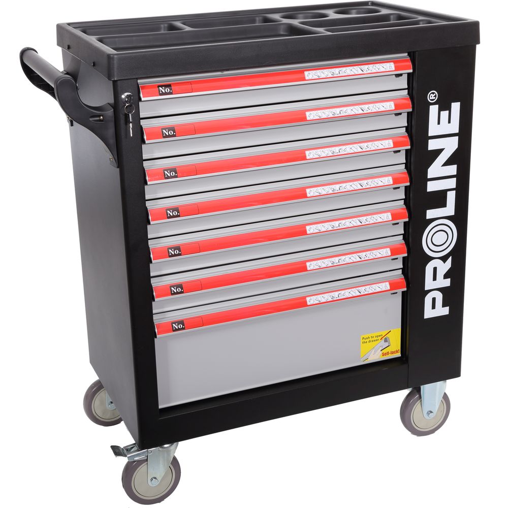 Proline kolica za alat, 7 ladica 790x490x1010mm 33127 slika 4