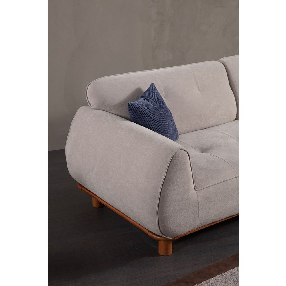 3-Sjedalna Sofa Drop - Bijela slika 5