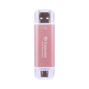 Transcend  TS1TESD310P 1TB, Portable SSD, ESD310P, USB 10Gbps, Type C/A,Pink