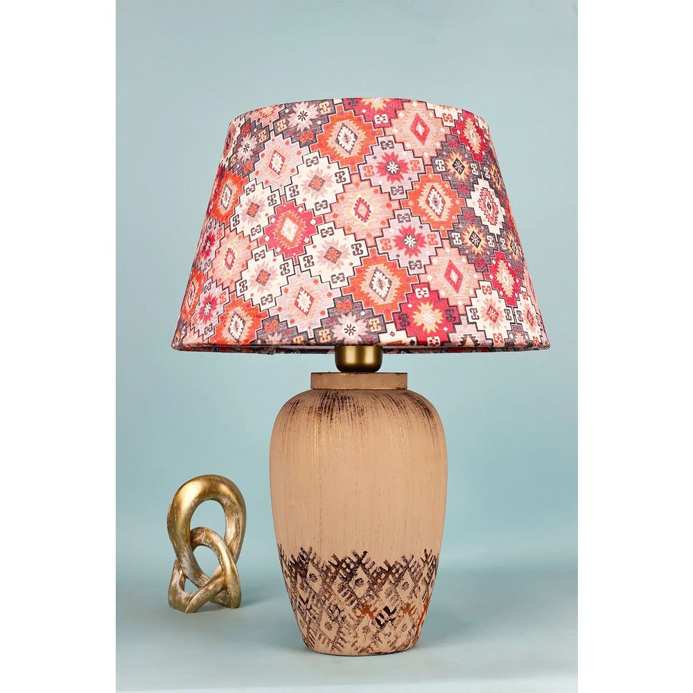 BK076 Smeđa Stolna Lampa slika 1