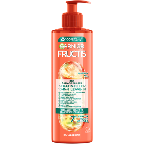 Garnier Fructis SOS Damage Eraser 10u1 krema za kosu bez ispiranja 400ml slika 1