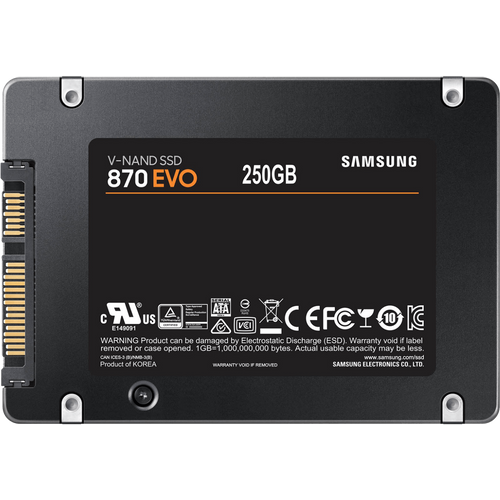 Samsung SSD Disk 2.5", kapacitet 250GB, SATA III, 870 EVO - MZ-77E250B slika 4