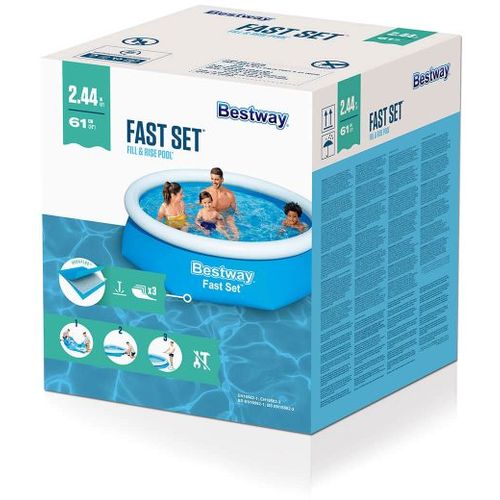 Bestway Fast set bazen 244x61 cm (bez pumpe) slika 2