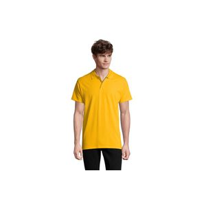 SPRING II muška polo majica sa kratkim rukavima - Žuta, XL 
