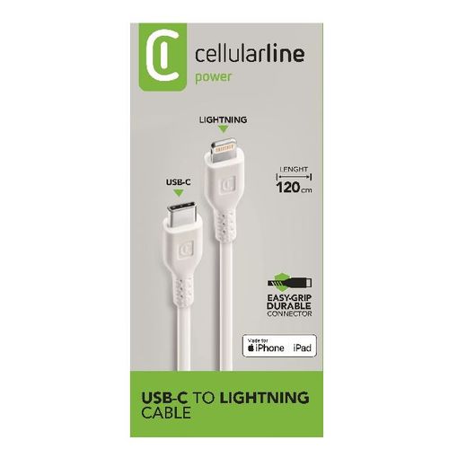 Cellularline kabel TYPE-C to Lightning 120 cm slika 2