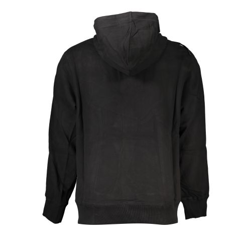 CALVIN KLEIN MEN'S BLACK ZIP SWEATSHIRT slika 2