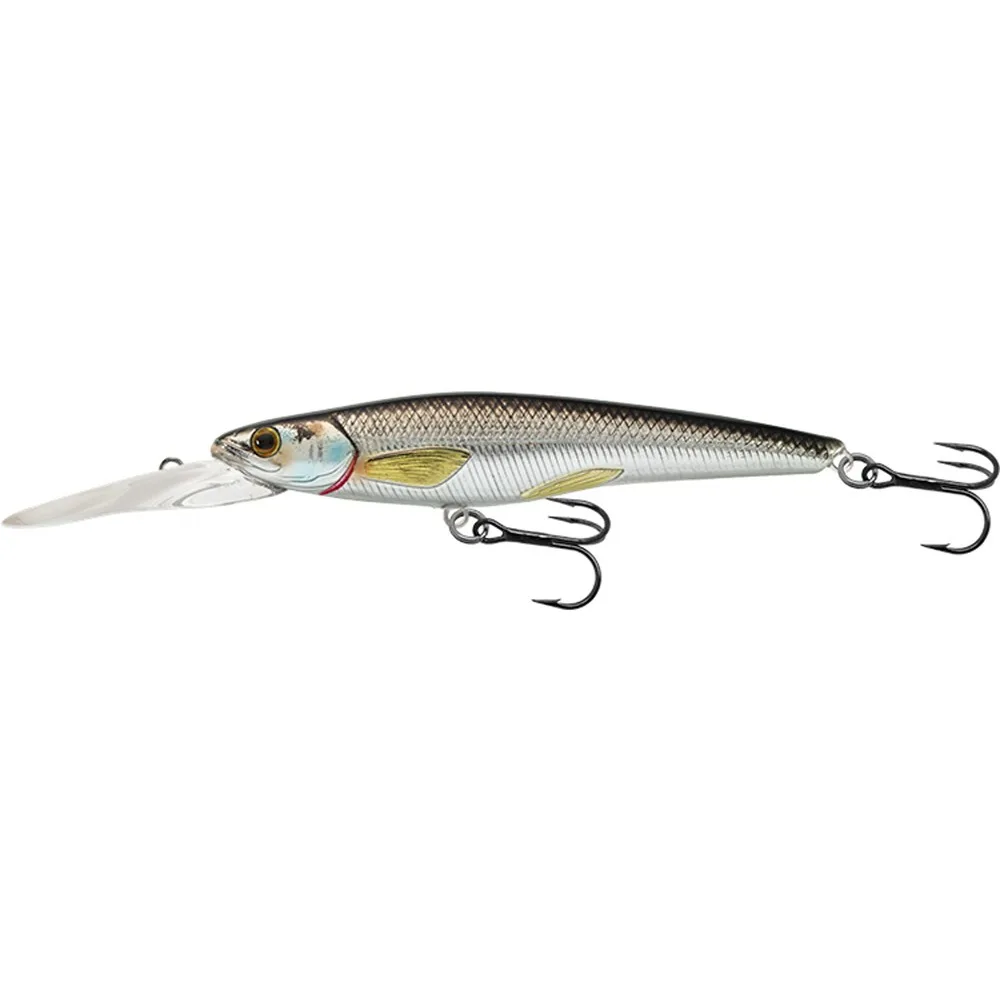 LiveTarget silikonska varalica Rainbow Smelt Deep Silver Black 70mm 3.5g (RS70D202) slika 1