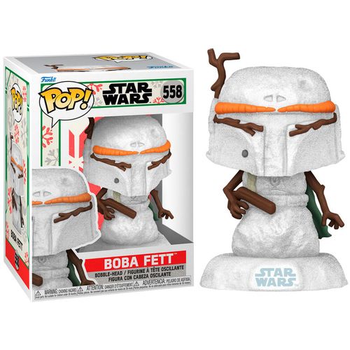 POP figure Star Wars Holiday Boba Fett slika 3