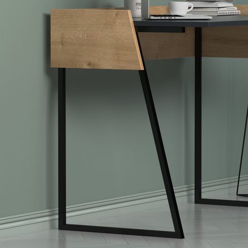 Rone - Anthracite, Oak Anthracite
Oak Study Desk slika 4