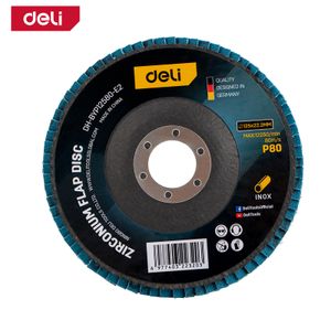 Lamelarni brusni disk ZN INOX/METAL 125mm G80 Deli EDH-BYP12580-E2