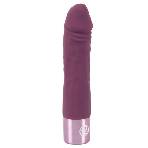 Realistični Ljubičasti Vibrator 14cm slika 1